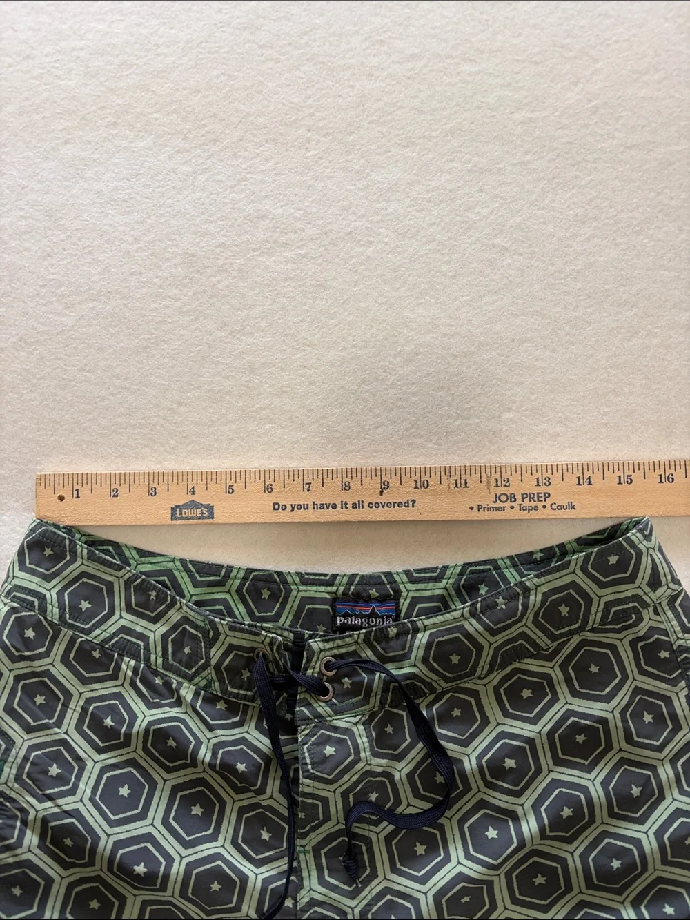 Patagonia Wavefarer board shorts, size 33